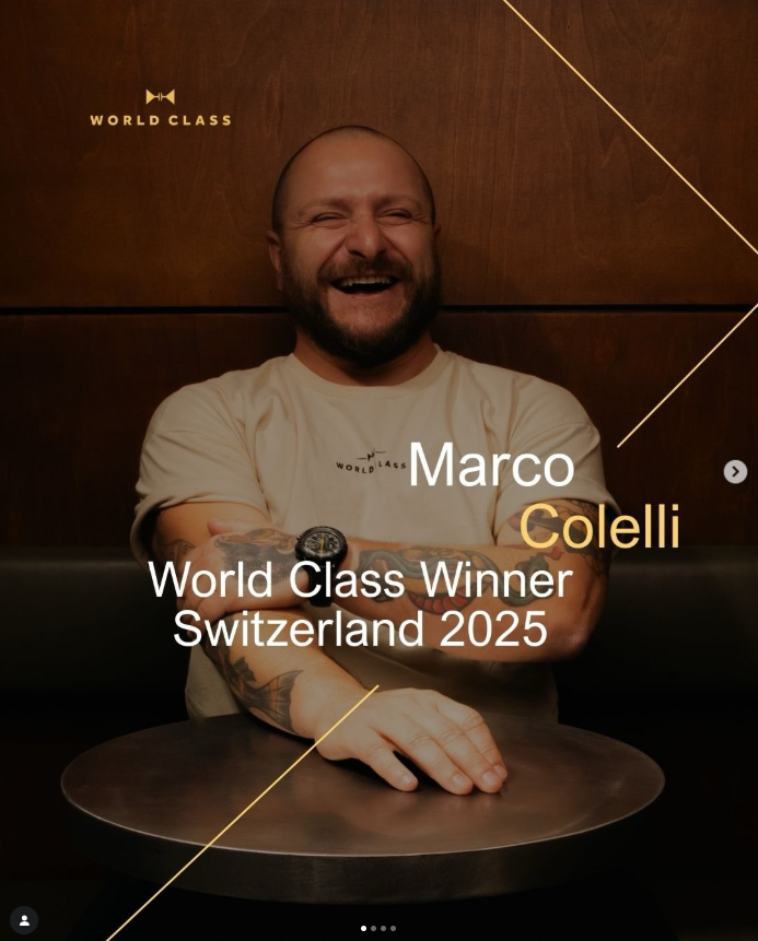 Marco Colelli, World Class Winner Switzerland 2025